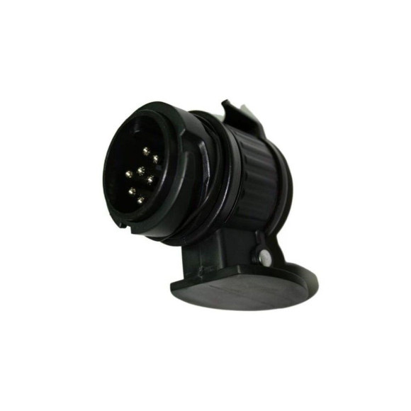 Adaptador 13/7 polos 12V Cruz