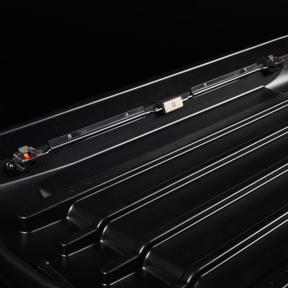 Cofre techo coche Cruz Box 340N U80 (negro brillo)