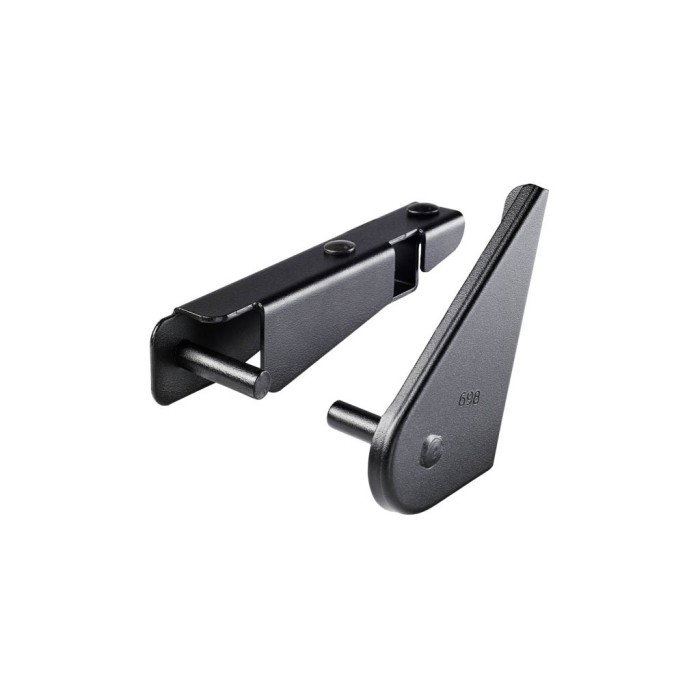 2 suportes de meio rolo Cruz Evo Rack direito