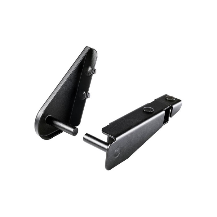 2 suportes de meio rolo Cruz Evo Rack esquerdo