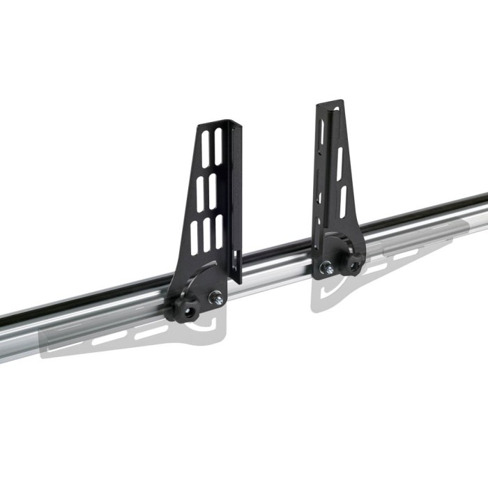 6 topes laterales plegables Cruz para Alu Cargo - 18 cm altura
