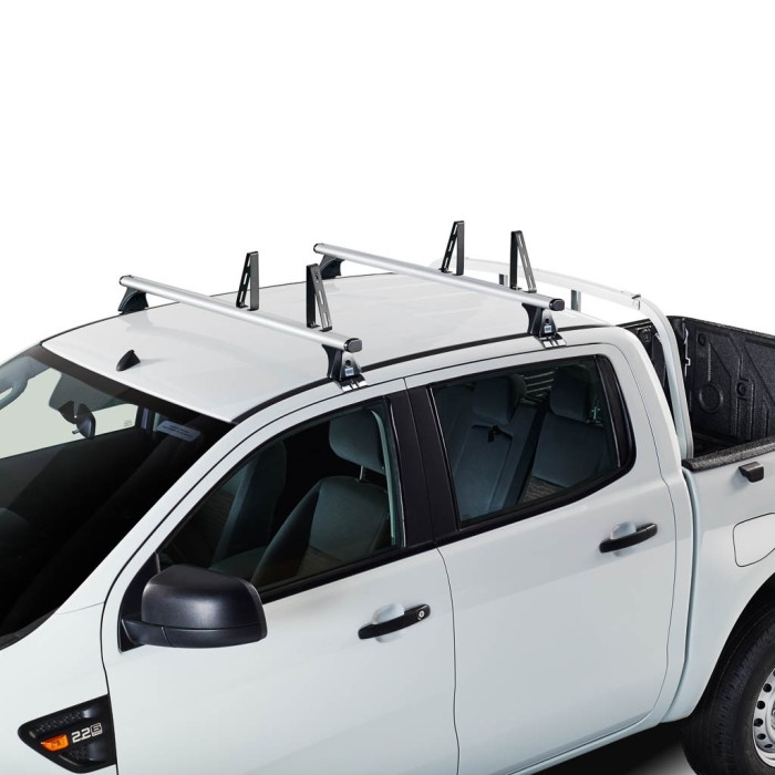 4 batentes laterais Cruz barras de alumínio de 18 cm