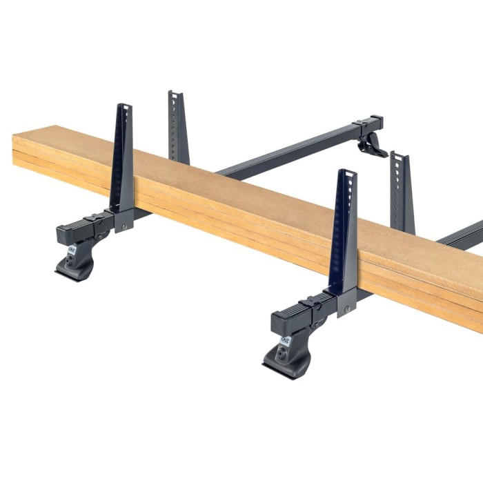 4 topes laterales Cruz 25 cm barras 35x35