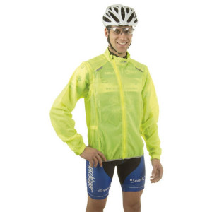 Cortavientos/Chaleco 2 en 1 Amarillo talla S  M-WAVE (715480) 2