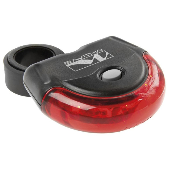 Luz traseira vermelha M-WAVE Helios K 5.1 (220571)