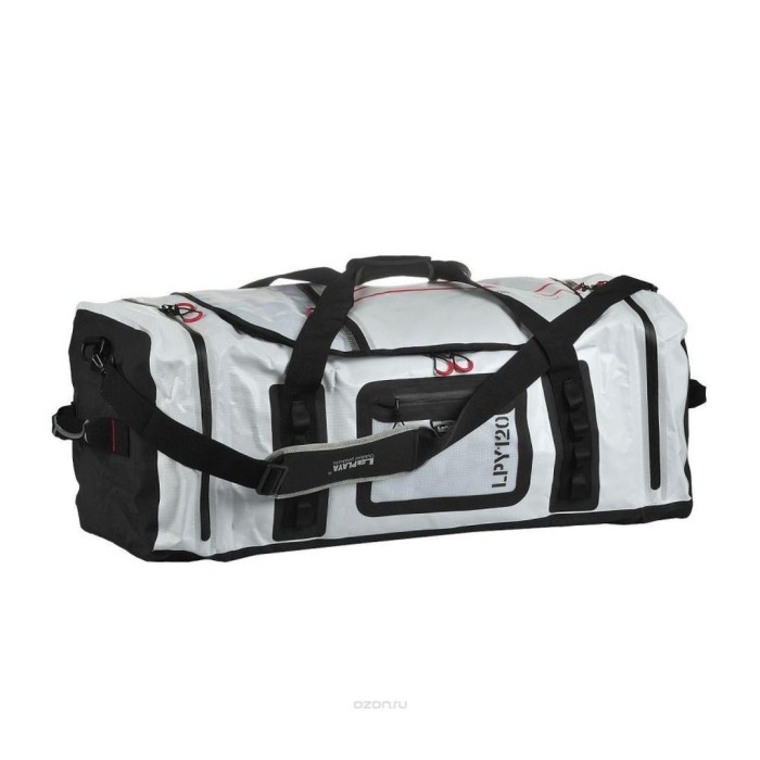 LaPLAYA Jumbo Duffel 120 preto/branco