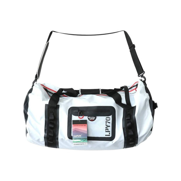 LaPLAYA Cilindro Duffel 70 preto/branco