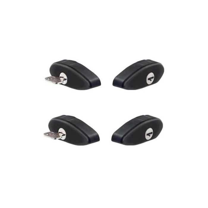 4 tampas de extremidade antirroubo Cruz Airo