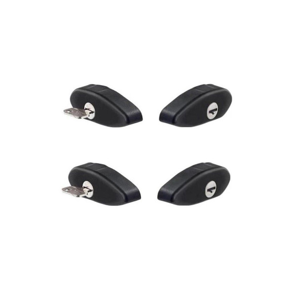 4 tampas de extremidade antirroubo Cruz Airo