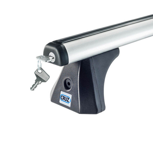 4 tampas de extremidade antirroubo Cruz Alu 45x30 (novo perfil)