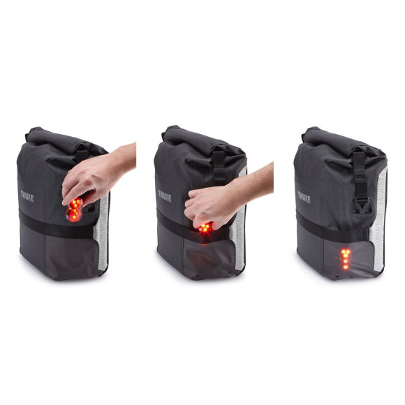 Pequeno alforje de excursão 15.5L Pack'n Pedal 100006