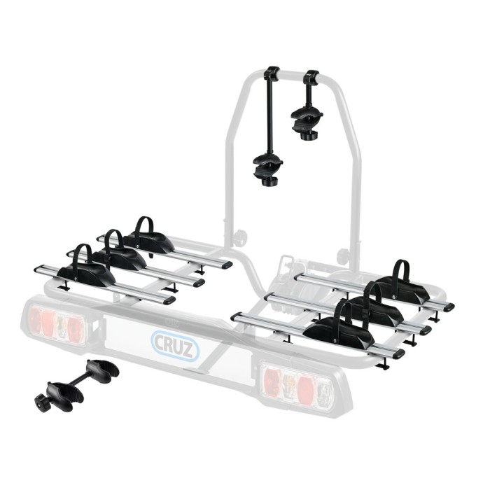 3º adaptador de bicicleta para carga traseira Cruz