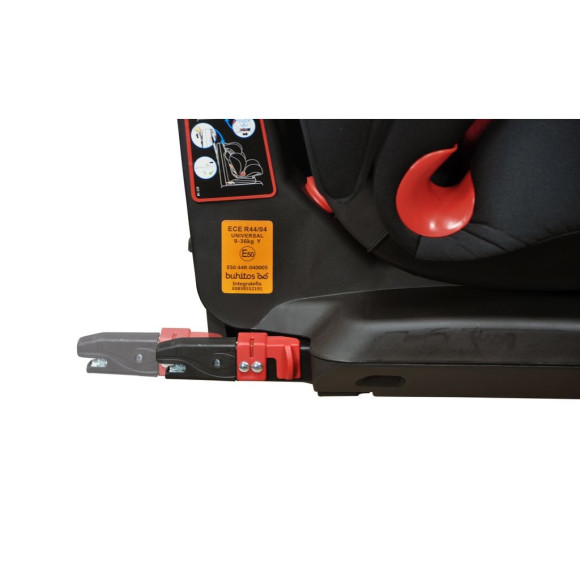 Buhitos Assento de carro Integrale Fix (cinza)