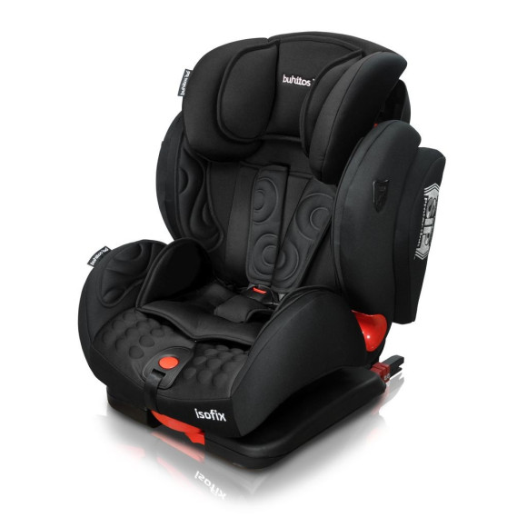Buhitos Assento de carro Integrale Fix (preto)