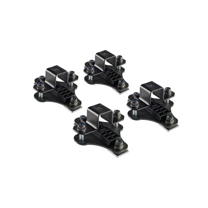 4 fixações Evo Rack Module-Safari Cruz para barras de alumínio