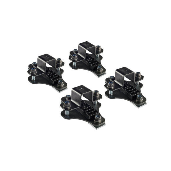 4 fixações Evo Rack Module-Safari Cruz para barras de alumínio