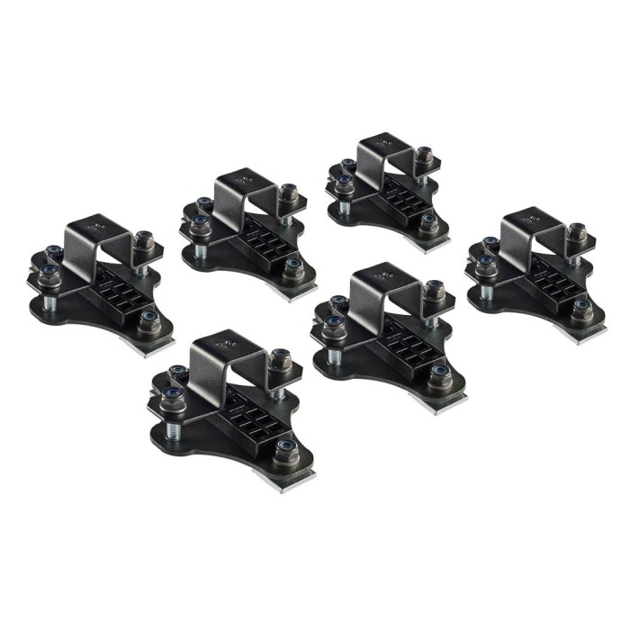 6 fixações Evo Rack Module-Safari Cruz para barras de alumínio