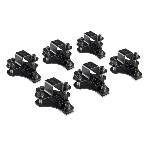 6 fixações Evo Rack Module-Safari Cruz para barras de alumínio