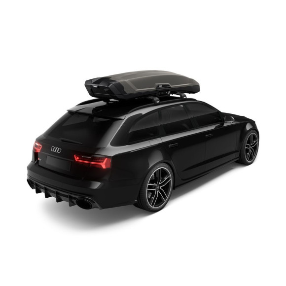 Caixa de tejadilho do carro Thule Vetor L titan matte