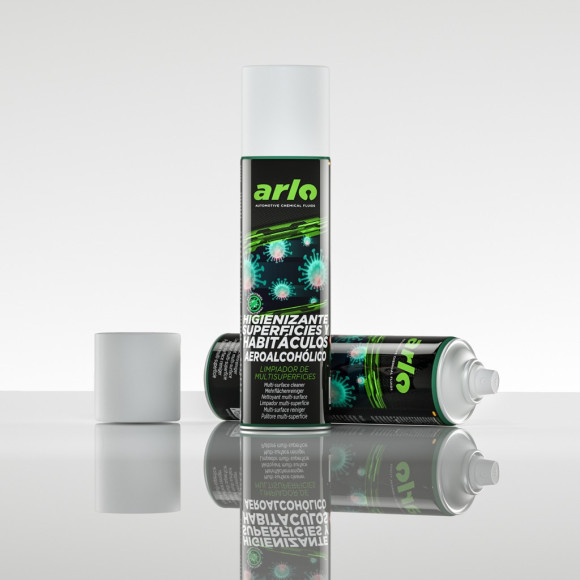 Higienizante de superficies y habitáculos Arlo 500 ml