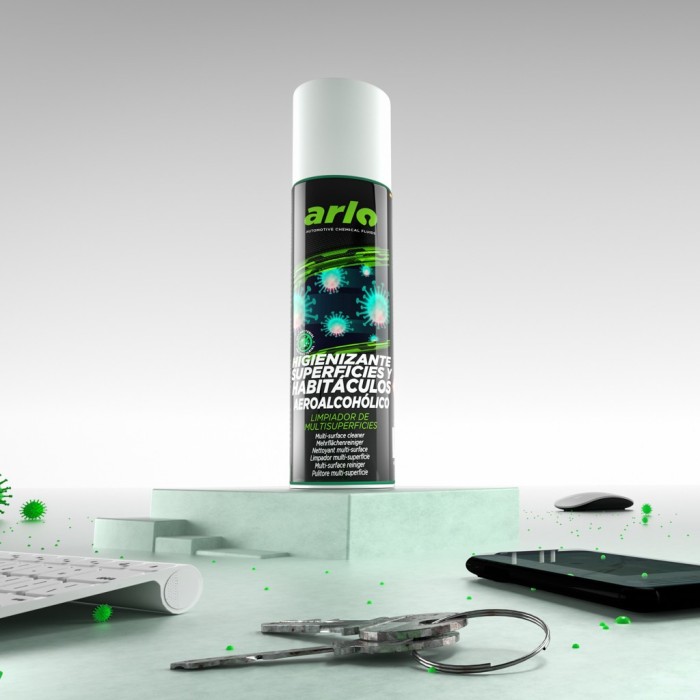 Higienizante de superficies y habitáculos Arlo 500 ml