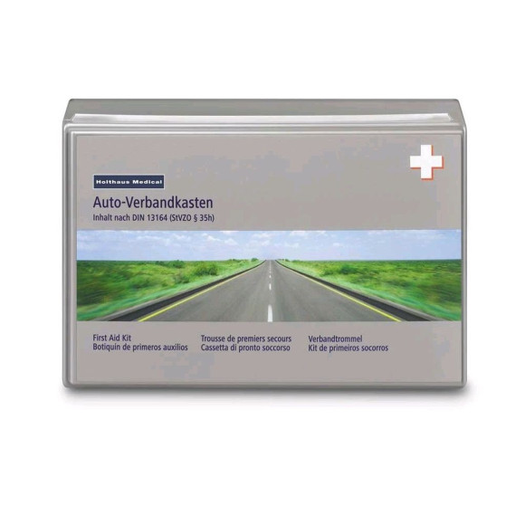 Kit de primeiros socorros para carros e carrinhas