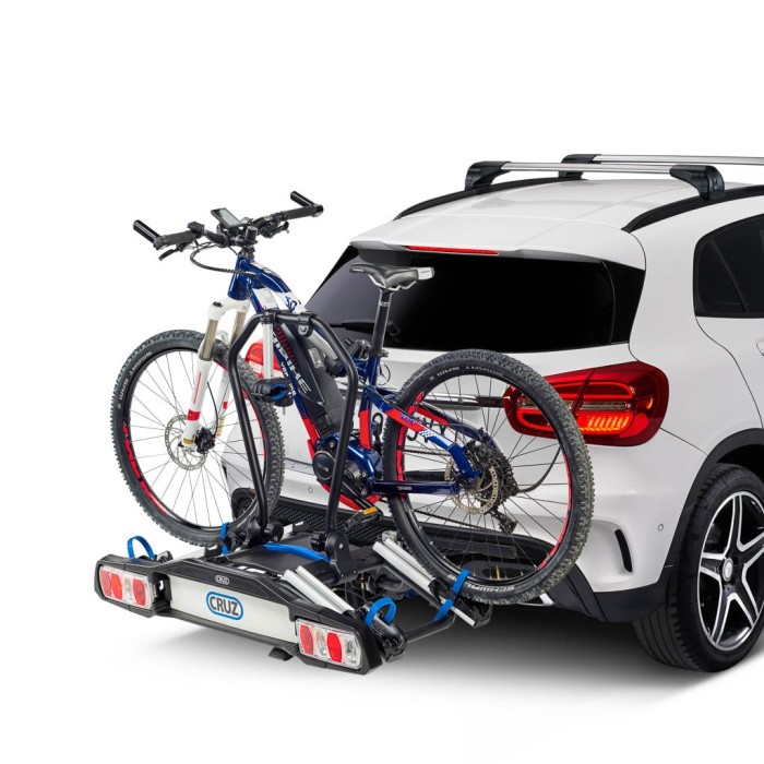 Porta-bicicletas de engate Cruz Pivot eBike 2 bicicletas