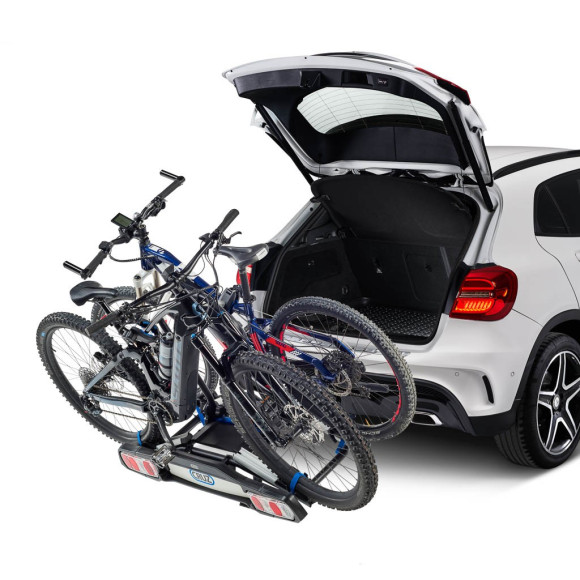 Porta-bicicletas de engate Cruz Pivot eBike 2 bicicletas