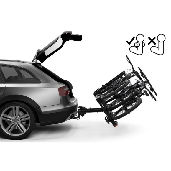 Portabicis de bola Thule 9665 - EasyFold XT F 3bicis|Mobbec