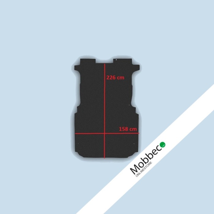 Protetor de carga para Citroën JUMPY II, F. SCUDO II, P. EXPERT II, T. PROACE short