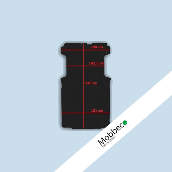 Protector de carga para Citroën JUMPER II L2, F. DUCATO III L2, P. BOXER II,III L2