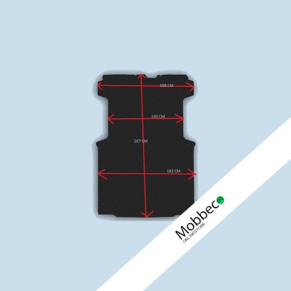 Protector de carga para Citroën JUMPER II L1, F. DUCATO III L1, P. BOXER II,III L1