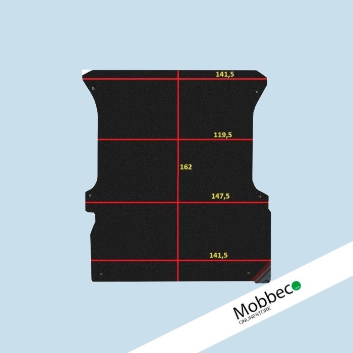 Protector de carga para Ford TRANSIT CONNECT I corta