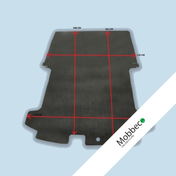 Protetor de carga para Ford TRANSIT CUSTOM short