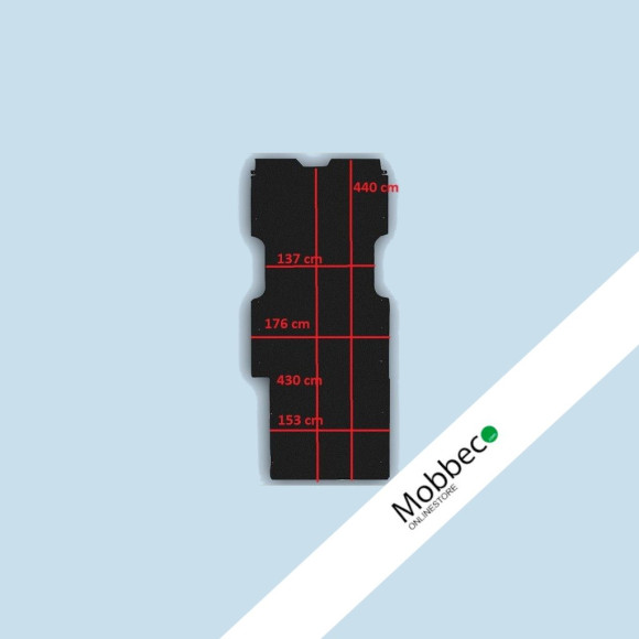 Protetor de carga para Opel MOVANO B L3, R. MASTER III L4