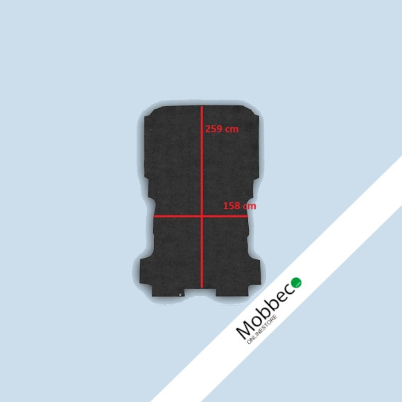 Protetor de carga para Citroën JUMPY II, F. SCUDO II, P. EXPERT II, T. PROACE long