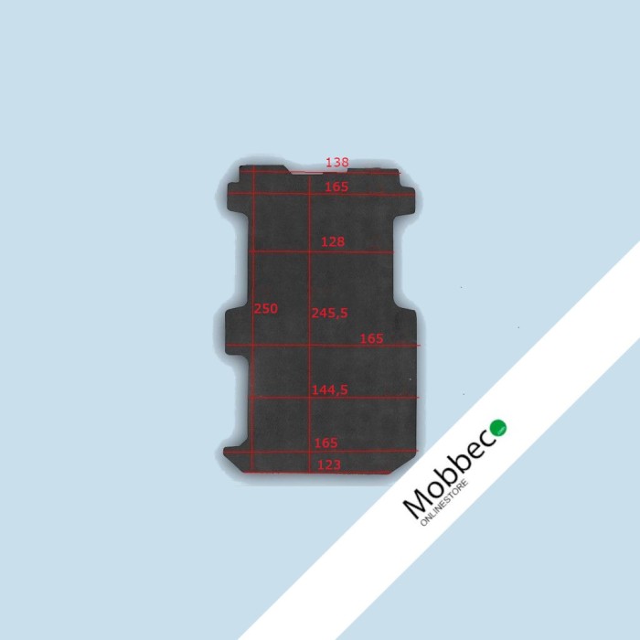 Protetor de carga para Fiat TALENTO L1, O. VIVARO II, Renault TRAFIC III, Primastar 2022