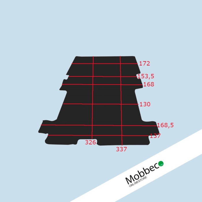 Protector de carga para Ford TRANSIT IV L3