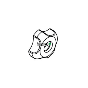 Botão com porca métrica 6