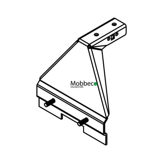 Soporte Industrial vierteaguas 11cm