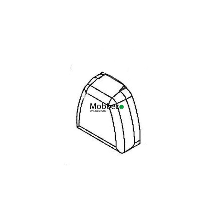 Contera perfil Alu cargo 44x39 (perfil antiguo)