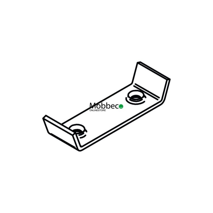 Tuerca rectangular doble M-6