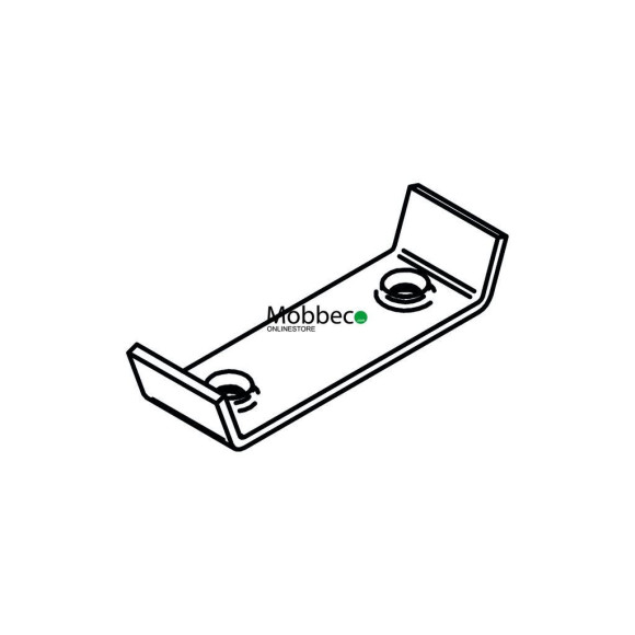 Tuerca rectangular doble M-6