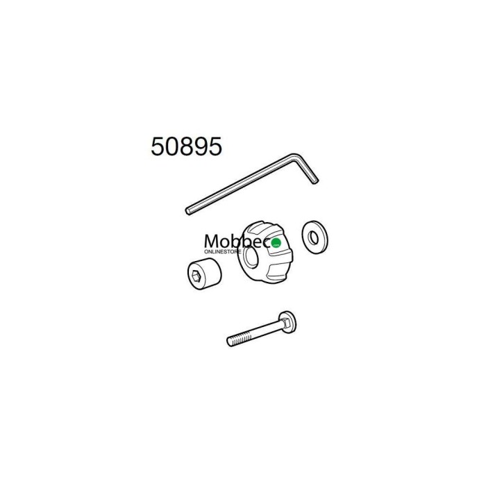 Thule 50895 Substituição do suporte para bicicletas Thule 929