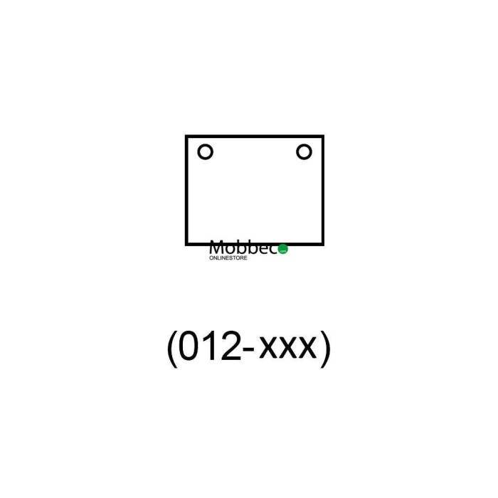 Talonera goma de protección para soporte 012-xxx (1 unidad)