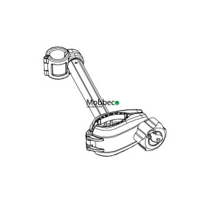 Substituição de suporte de bicicleta de braço longo Cruz Pivot (890-126)