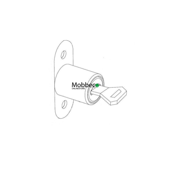 Bloqueio para fixação ao suporte de esferas da bicicleta Cruz Pivot