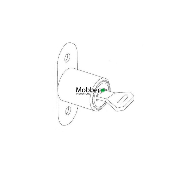 Bloqueio para fixação ao suporte de esferas da bicicleta Cruz Pivot