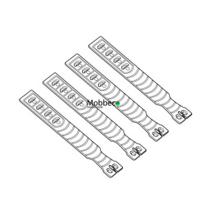 Repuesto Thule 52976 pack 4 Gomas Rail WingBar Edge 958x