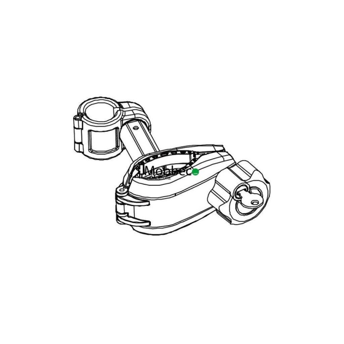 Suporte de bicicleta de substituição de braço curto Cruz Pivot (890-125)